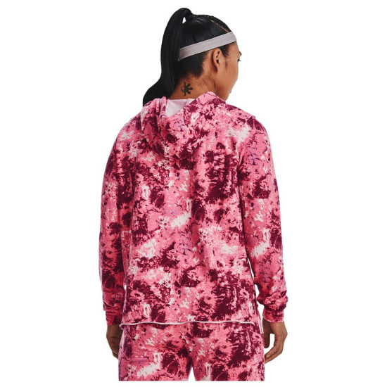 Under Armour Γυναικεία μακρυμάνικη μπλούζα Rival Terry Print Hoodie Under Armour Γυναικεία μακρυμάνικη μπλούζα Rival Terry Print Hoodie